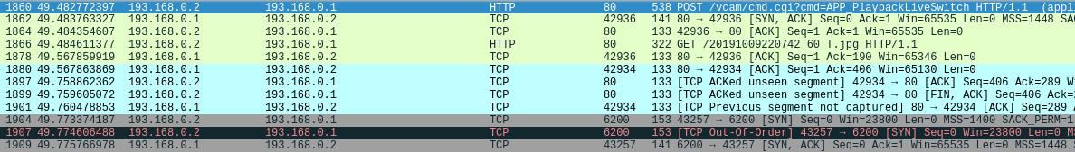 stream tcp